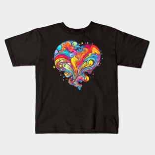 Psychedelic Love Kids T-Shirt